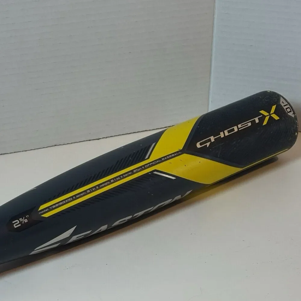 2018 Easton Ghost X YBB18GX10 2 5/8, 31/21, -10 Youth Baseball Bat - Picture 10 of 12